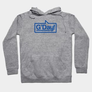 G'Day - Talking Shirt (Blue) Hoodie